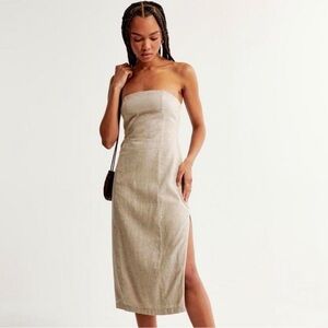 Abercrombie BLACK Linen Dress